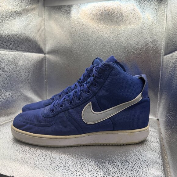 Size 10.5 Nike Vandal High Supreme Deep Royal Blue Swoosh Mens Shoes 318330-403‎ main image 9